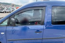 Volkswagen Caddy 2015-2020 гг. Ветровики на окна (2 шт, HIC) фото 12