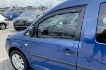 Volkswagen Caddy 2015-2020 гг. Ветровики на окна (2 шт, HIC) фото 13