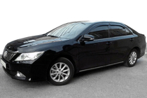 Toyota Camry 2011–2017 гг. Ветровики (2011-2017 EU / 2011-2014 USA, 4 шт, HIC) фото 1
