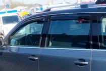 Porsche Cayenne 2003–2010 гг. Ветровики на окна (4 шт, HIC) фото 3
