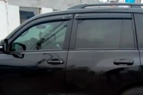 Lexus GX460 2009-2023 гг. Ветровики 8 см (4 шт, HIC) фото 11
