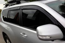 Lexus GX460 2009-2023 гг. Ветровики 8 см (4 шт, HIC) фото 12