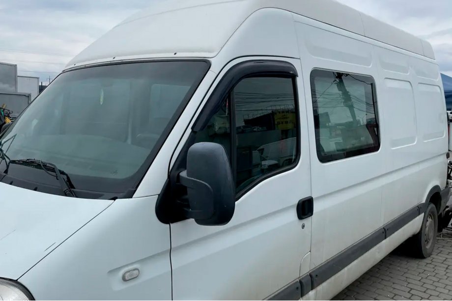 Opel Movano 2004-2010 гг. Ветровики на окна (2 шт, HIC) Фото 2