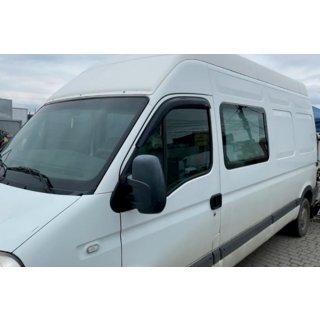 Ветровики на окна (2 шт, HIC) Nissan Interstar 2002-2010 гг. фото 3
