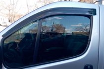 Nissan Primastar 2002-2014 гг. Ветровики на окна (2 шт, HIC) фото 7