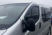 Nissan Primastar 2002-2014 гг. Ветровики на окна (2 шт, HIC) фото 10