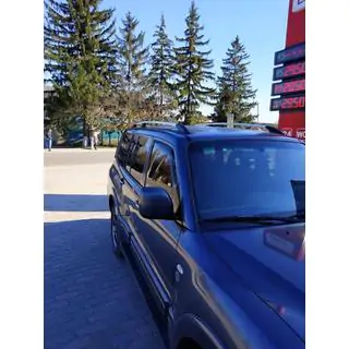 Рейлинги Хром турецкий дизайн (2 шт) Mitsubishi Pajero Wagon IV 2006-2021 гг. фото 2