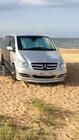 Mercedes Viano 2004-2014 гг. Накладка на Передний Бампер Brabos Style (грунт под покраску) фото 5