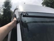 Volkswagen LT 1995-2006 гг. Козырек на лобовое стекло (черный глянец, 5мм) фото 8