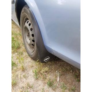 Задние брызговики Premium (1995-1999, 2 шт) Opel Vectra B 1995-2002 гг. фото 1