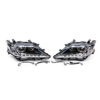 Передние Фары (2 шт, Рестайлинг) Lexus RX 2009-2015 гг. фото 2