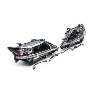 Передние Фары (2 шт, Рестайлинг) Lexus RX 2009-2015 гг. фото 3