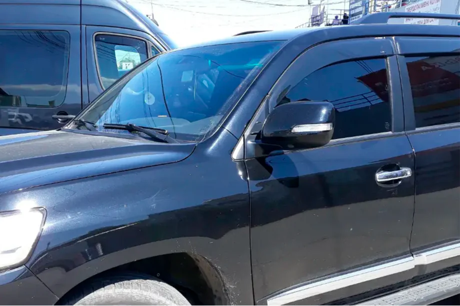 Lexus LX570/450d 2008-2022 гг. Ветровики 11см (4шт, HIC) Image