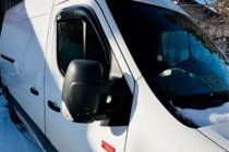 Nissan NV400 2010-2024 гг. Ветровики на окна (2 шт, HIC) фото 9