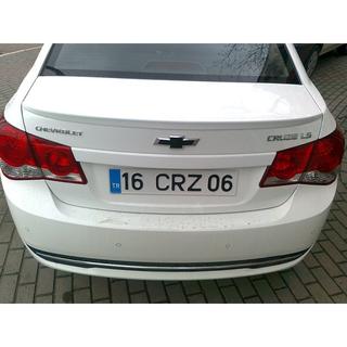 Спойлер SD (Meliset, грунтованный под покраску) Chevrolet Cruze 2009–2015 гг. фото 2