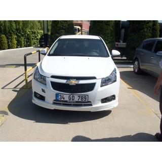 Накладка на передний бампер SD (Meliset, грунтованная под покраску) Chevrolet Cruze 2009–2015 гг. фото 2