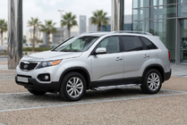 Kia Sorento II XM 2009-2014 гг. Боковые пороги Rainbow (2 шт., алюминий) 2010-2013 фото 1