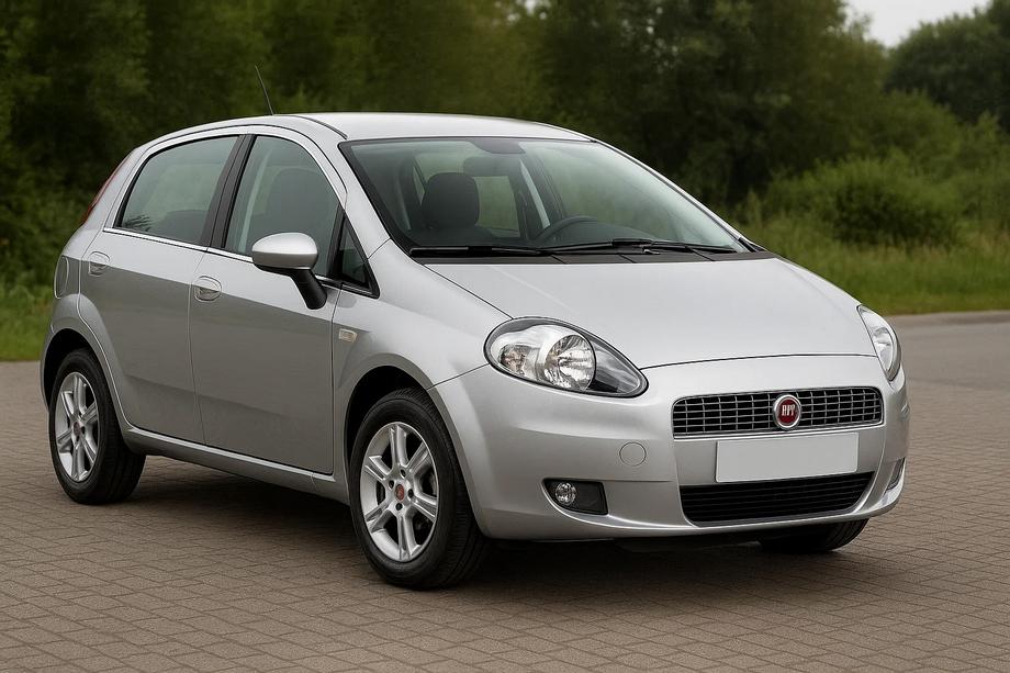 Fiat Punto Grande/EVO 2006-2018 гг. Наружные молдинги стекол нержавейка (6 шт) Image