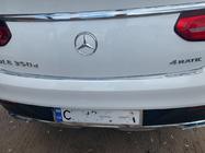 Mercedes GLE coupe C292 2015-2019 гг. Накладка на задний бампер (OEM) фото 3