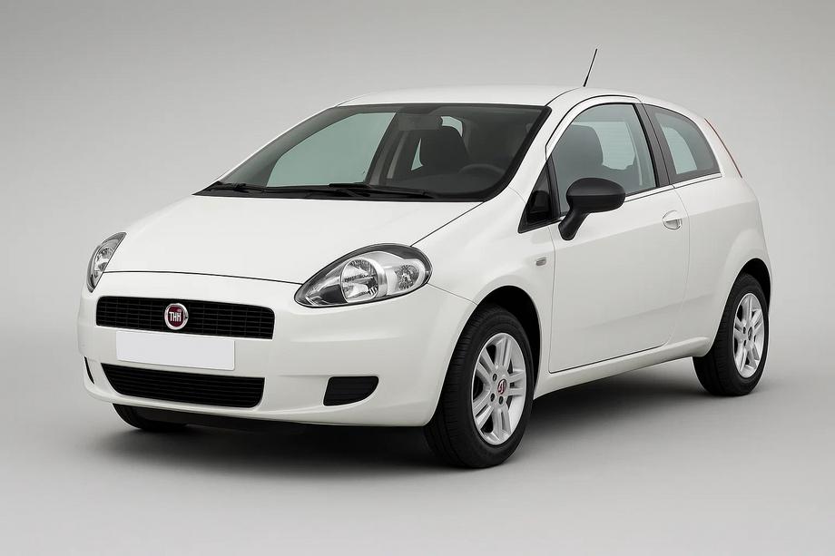 Fiat Punto Grande/EVO 2006-2018 гг. Наружная Окантовка Стекол (Купе, 2шт, Нержавейка) Image