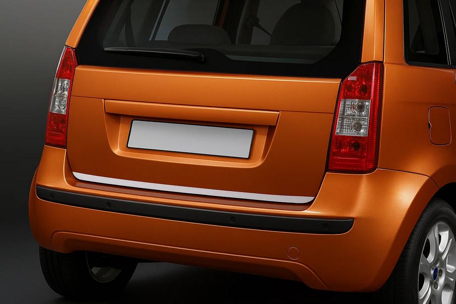Fiat Idea 2003-2016 гг. Накладка на багажник нержавейка Image