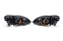 Mercedes S-class W220 1998-2005 гг. Передние фары с LED дневными ходовыми огнями (2 шт) фото 2