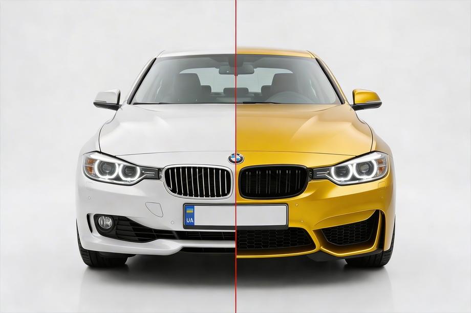 BMW 3 серия F30/F31 2012-2019 гг. Комплект обвеса с крыльями (F80 M3) Image