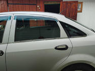 Fiat Linea 2006-2018 гг. Хромированные Накладки на Ручки Дверей (4 шт, Нержавейка) Carmos - Турецкая Нержавеющая Сталь фото 6