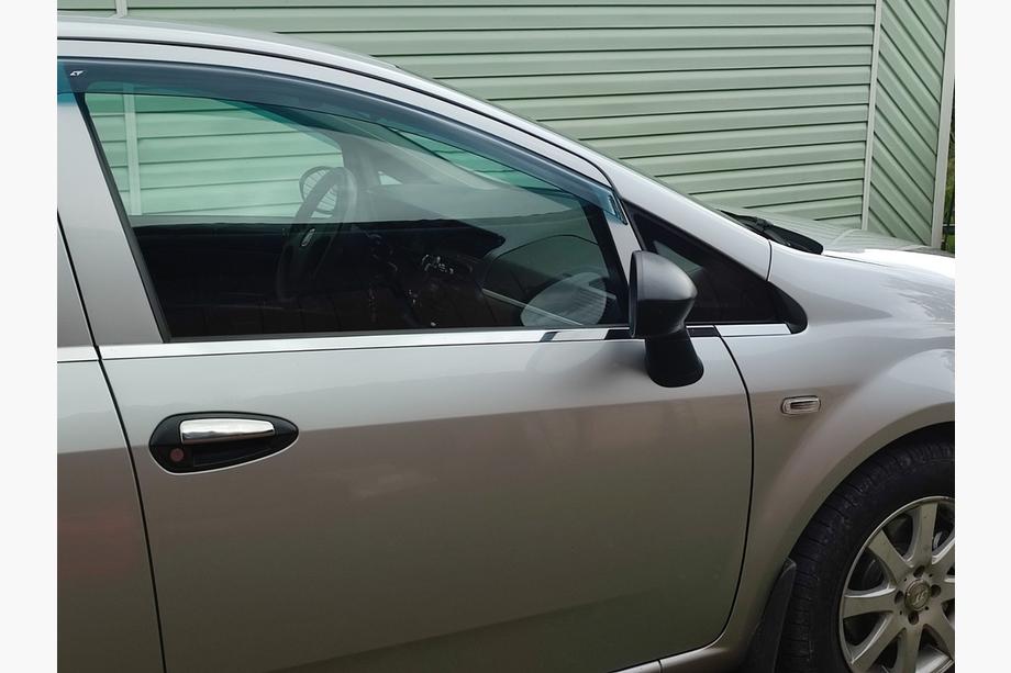 Fiat Linea 2006-2018 гг. Хромированные Накладки на Ручки Дверей (4 шт, Нержавейка) Carmos - Турецкая Нержавеющая Сталь Image