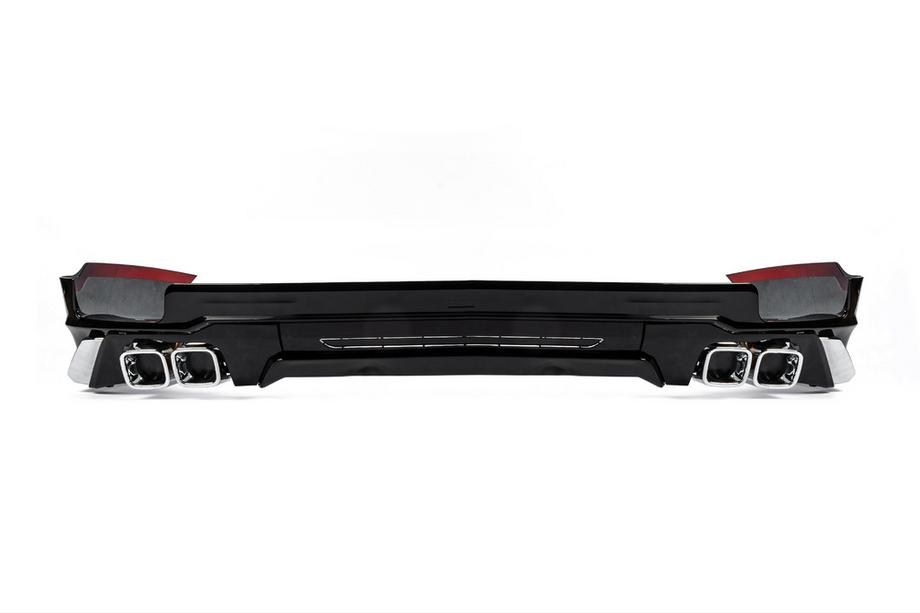 Toyota Land Cruiser Prado 150 2009-2023 гг. Накладки на передний и задний бампер Modelista V3-LED (2017-) Белый Фото 12