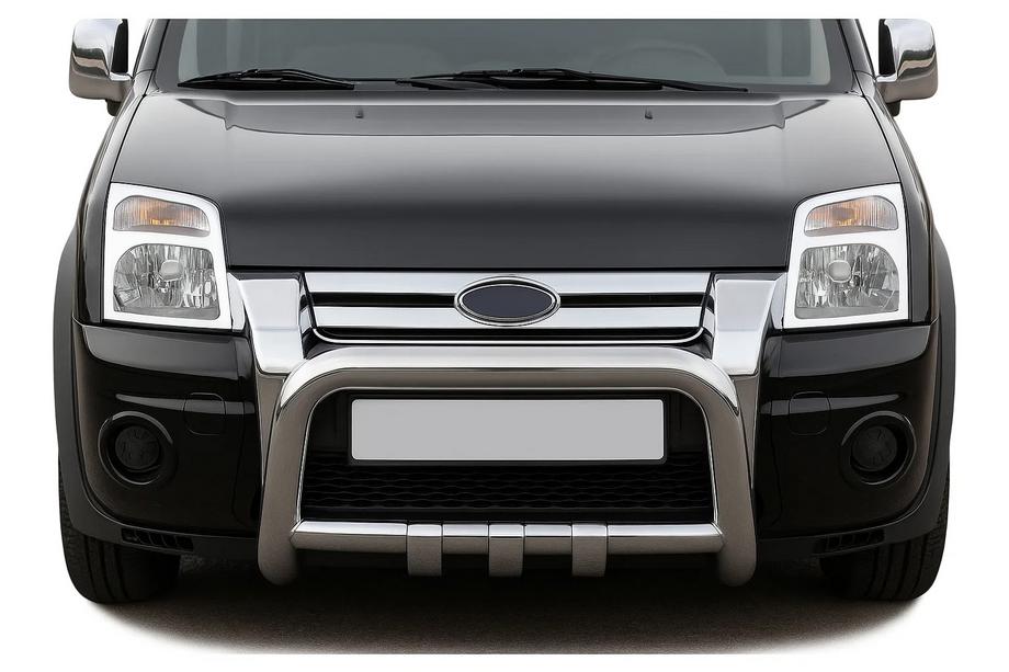 Ford Connect 2006–2009 гг. Окантовки на Передние Фары OmsaLine (2 шт., ABS Хром) Image