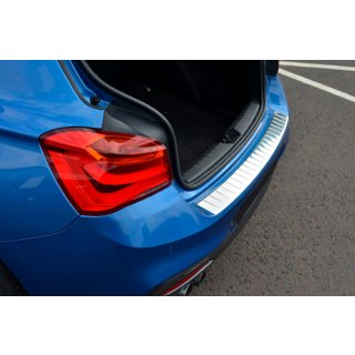 Накладка на задний бампер OmsaLine (нержавейка) Ford Fiesta 2017- гг. фото 1
