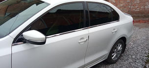 Volkswagen Jetta 2011-2018 гг. Нижние молдинги окон нержавейка (6 шт) Carmos - Турецкая Нержавеющая Сталь фото 3