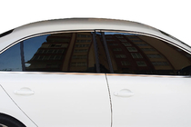 Volkswagen Jetta 2011-2018 гг. Полный комплект хромированных окантовок окон нержавейка (12 шт.) Carmos - Турецкая Нержавеющая Сталь фото 3