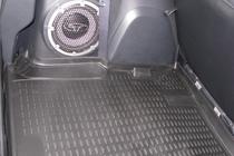 Citroen C-Crosser 2007-2013 гг. Коврик в багажник резиновый (Novline) с сабвуфером для кроссовера (2007↗) фото 2