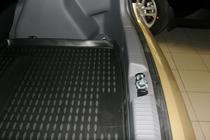 Kia Rio 2005-2011 гг. Коврик в багажник резиновый (Novline) HB фото 2