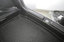 Kia Venga 2010-2019 гг. Коврик в багажник (нижний) резиновый (Novline) HB фото 3
