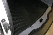 Nissan Qashqai 2010-2014 гг. Коврик в багажник резиновый (Novline) для Qashqai+2 фото 3