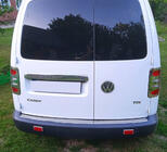 Volkswagen Caddy 2004-2010 гг. Хром Накладки на Задние Фонари V2 (2 шт., Нерж. сталь) Carmos - Турецкая Нержавеющая Сталь фото 4