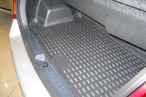 Toyota Yaris 2006-2011 гг. Коврик в багажник резиновый (Novline) HB фото 3