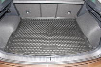 Volkswagen Tiguan 2016-2023 гг. Коврик в багажник (Novline) кроссовер фото 2