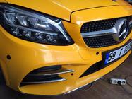 Mercedes C-class W205 2014-2021 гг. Хромированные накладки на противотуманные фары для AMG (4 шт) фото 2