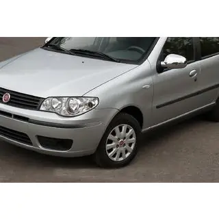 Накладки на Зеркала (2011↗, 2 шт, пластик) Fiat Albea 2002-2012 гг. фото 1
