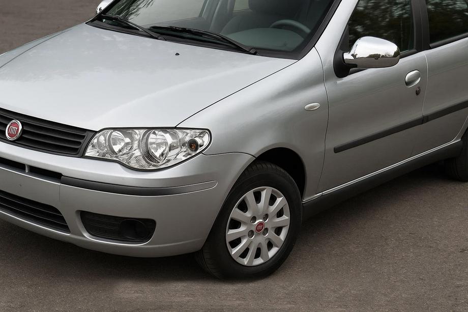 Fiat Albea 2002-2012 гг. Накладки на Зеркала (2011↗, 2 шт, пластик) OmsaLine - ABS Image