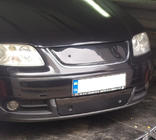 Volkswagen Touran 2003-2010 гг. Зимняя решетка (верхняя, 2003-2006) Глянцевая фото 7
