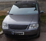 Volkswagen Touran 2003-2010 гг. Зимняя решетка (верхняя, 2003-2006) Глянцевая фото 3
