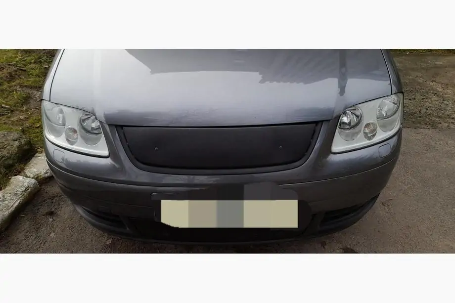 Volkswagen Touran 2003-2010 гг. Зимняя решетка (верхняя, 2003-2006) Фото 2