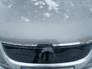 Volkswagen Touran 2003-2010 гг. Зимняя решетка (верхняя, 2006-2010) Глянцевая фото 2