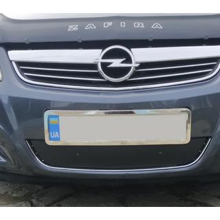 Зимняя накладка на решетку радиатора (2008-2011) Opel Zafira B 2005–2011 гг. фото 1