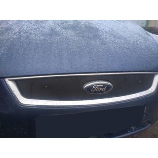 Зимняя накладка на решетку радиатора Ford Focus II 2005-2008 гг. фото 2
